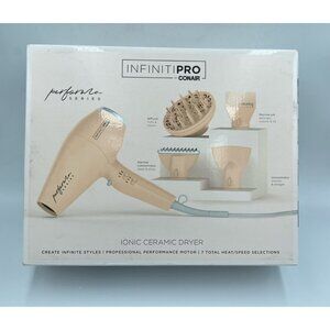 INFINITI PRO CONAIR Ionic Ceramic Hair Dryer - Pink - Open Box